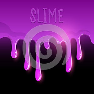 Purple Gooey Slime