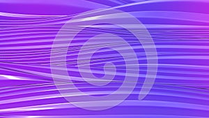 Purple gradient abstract eccentric 3D spline wavy motion movement texture pattern