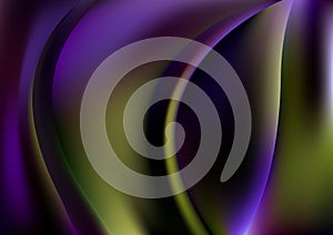 Purple Green Beautiful Background Vector Illustration Design