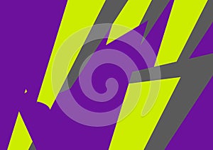 Purple green shapes background. Abstract background
