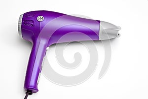 Purple Hand-held Hair Dryer