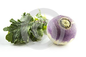 Purple headed turnips