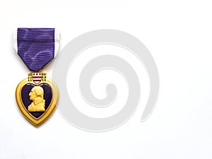 Purple heart photo