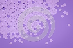 purple hexagon background