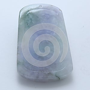 Purple Jade sculpture gemstone pendant photo