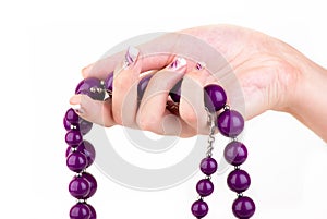 Purple jewelry