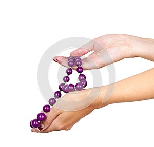 Purple jewelry