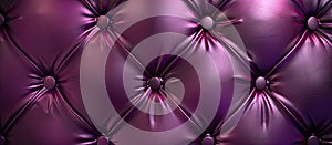 Purple Leather Background with Diamond Pattern