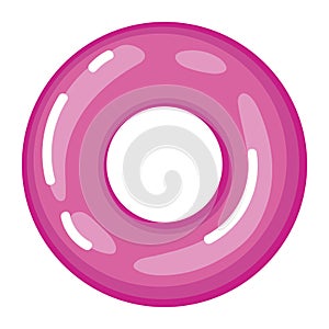 purple lifesaver design