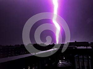 Purple Lightning strikes in Philadelphia