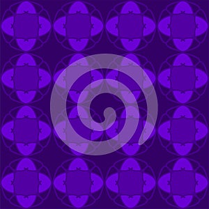 Purple magenta violet lavender mandala floral creative seamless design background