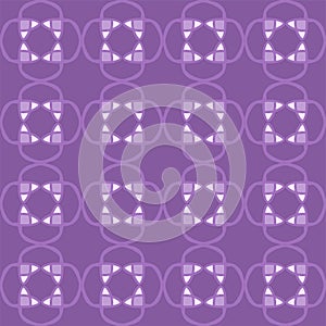 Purple magenta violet lavender mandala floral creative seamless design background