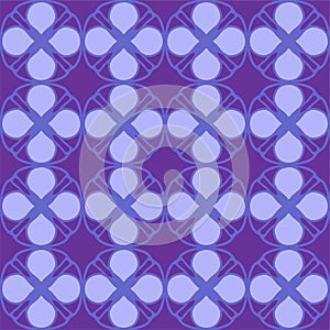 Purple magenta violet lavender mandala floral creative seamless design background