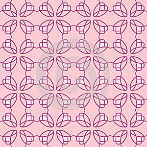 Purple magenta violet lavender mandala floral creative seamless design background