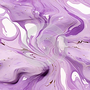 Purple Marble With Gold Swirl Effect - Rococo Pastel Colors