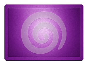 Purple Metallic Plate