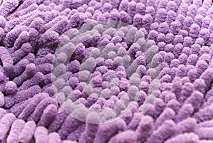 Purple microfiber