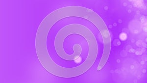 Purple motion background. Abstract glowing bokeh circles or sparks. 4K seamless loop animation