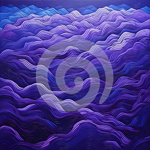 Purple Multilayered Business Art With Accurate Topography Patterns photo