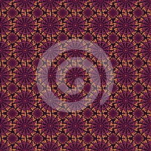 Purple and orange abstract pattern