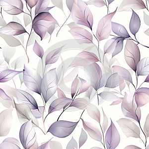 Purple Patch of Vibrantly Colored Leaves in Shades of Purple, Pink, and White photo