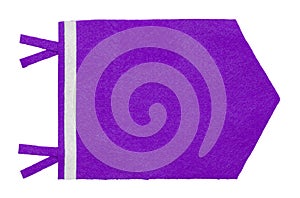 Purple Pennant Flag