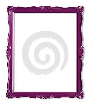 Púrpura una foto marco 