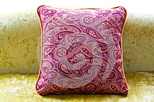 Purple pillow