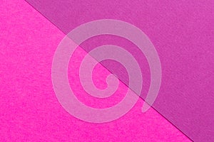 Purple and pink cardboard ,paper texture background Color. Trending colors, geometric background of the cardboard. Colorful soft p