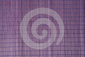 Purple placemats as a background