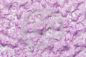 Purple Plaster Texture Background Uneven Relief