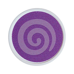 Purple plastic token money