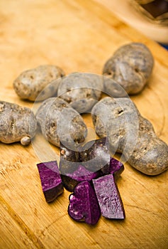 Purple potatoes