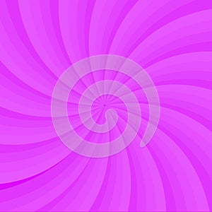 Purple Rays swirl fractal sunburst. Abstract background texture wallpaper vector illustration pattern graphic design
