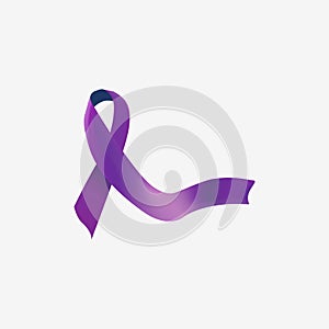 Purple ribbon