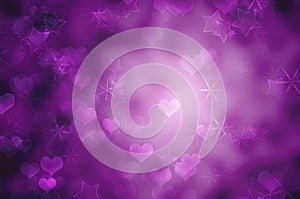 Purple romantic background photo