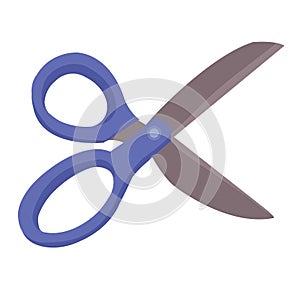Purple scissors