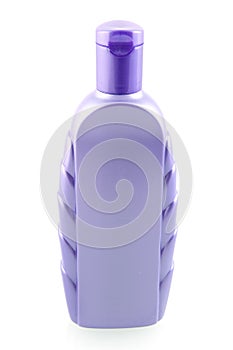 Purple shampoo bottle