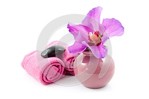 Purple spa accessory