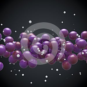 Purple Spheres