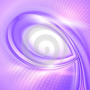 Purple spiral abstract background.