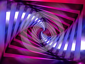 Purple Spiral Swirl Background