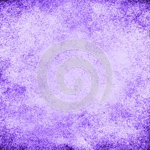 Purple splatter grunge texture background. Darker edges, lighter center.