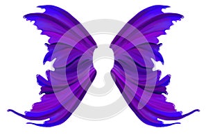 Purple Spring Fairy Wings