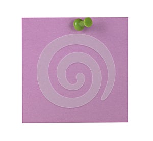 Purple Sticky Note