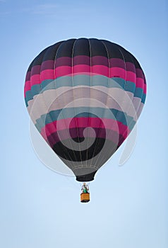 Purple Stripe Hot Air Balloon