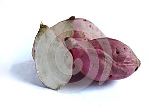 Purple sweet potato (ipomea batatas)