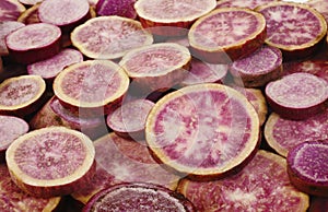 Purple sweet potatoes