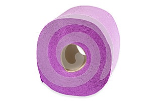 Purple toilet paper