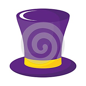 purple tophat accessory